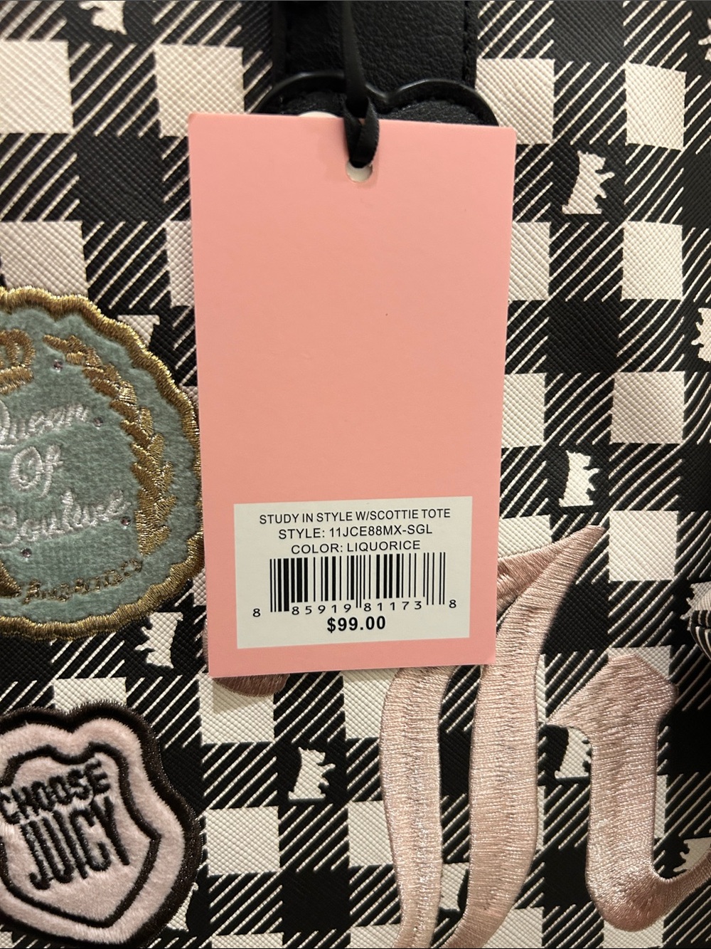 Juicy Couture (NWT) Study In Style With Scottie Tote Bag - Picture 14 of 14